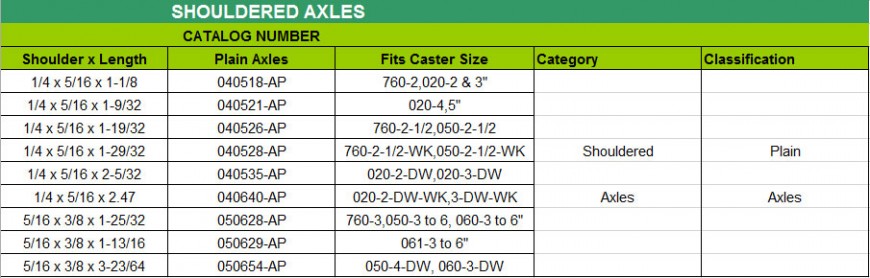 Shoulder-Axles-Plain